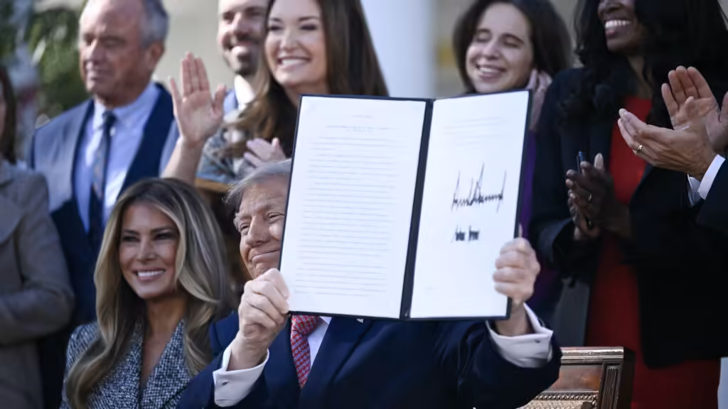 Trump orders creation of NIH initiative on women's health