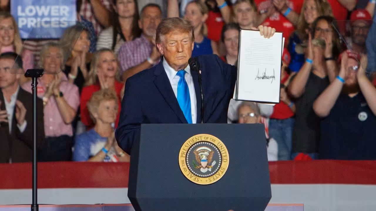 Trump says Iran war could end soon, claims consumer prices will 'come tumbling down'