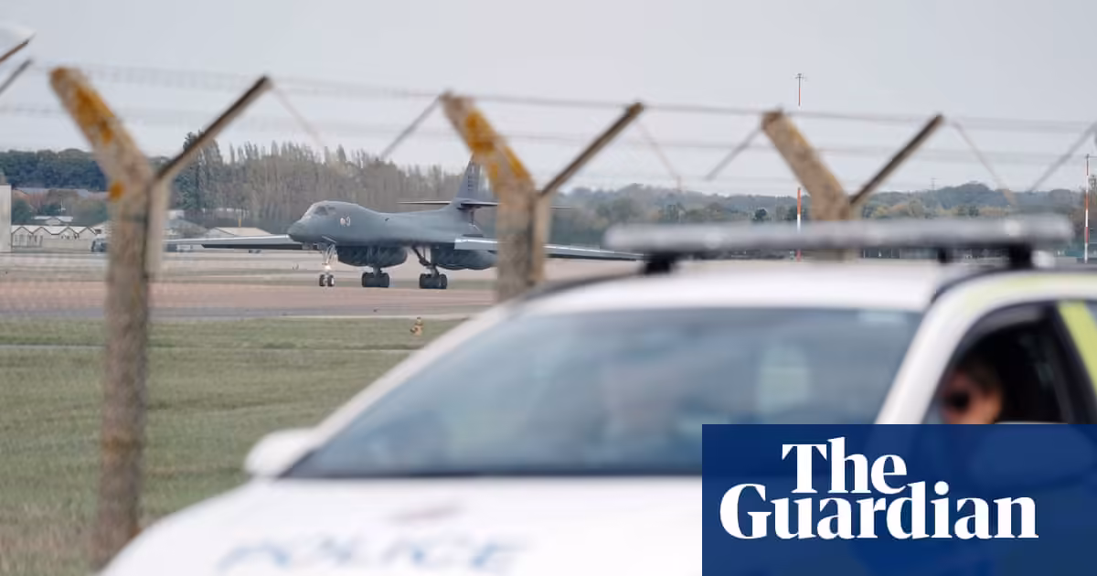 UK-Iran national arrested over alleged bomb plot at RAF Fairford released on bail | UK news