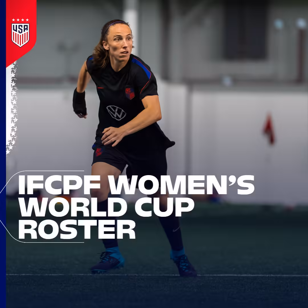 U.S. Women's Cerebral Palsy National Team Head Coach Chris Maravalli Names Official 10-Player Roster for 2026 IFCPF Women's World Cup From Oct. 15-23