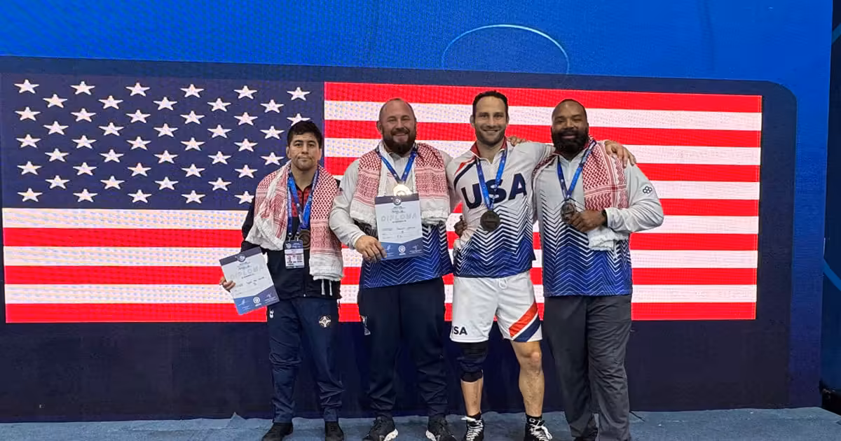 U.S. grabs four medals in Division A, finishes second in men’s freestyle team race at 2026 Veteran Worlds