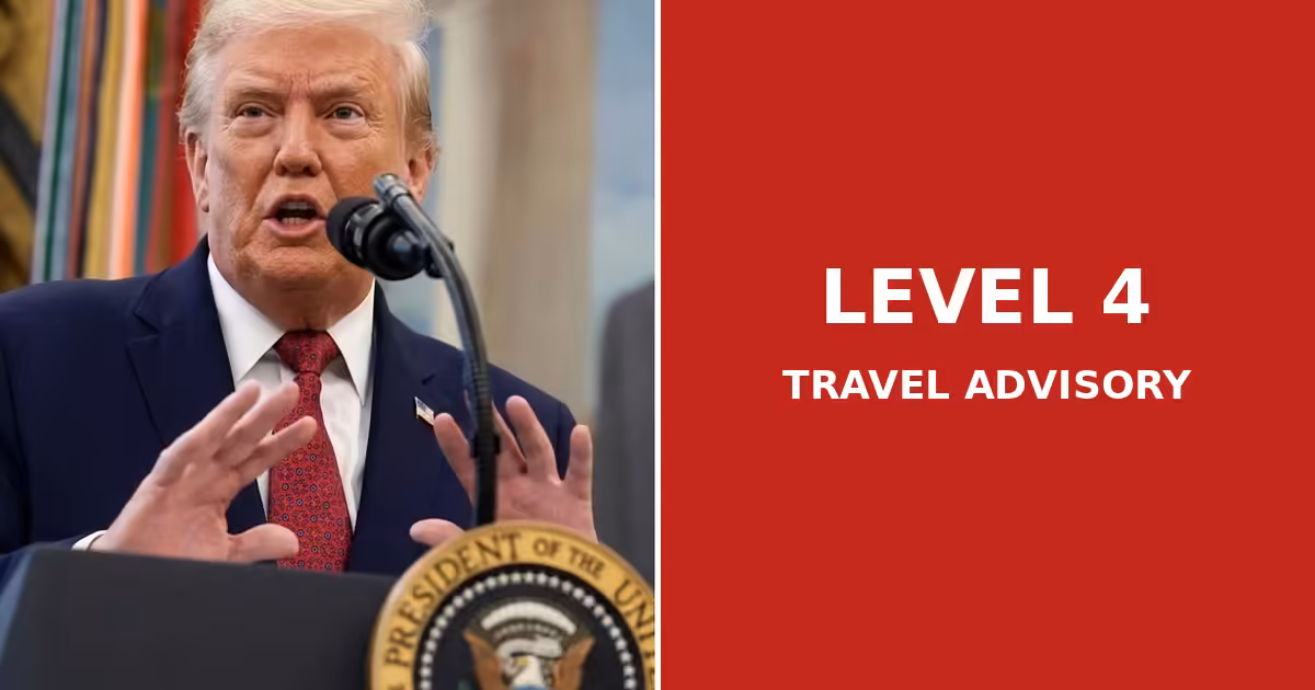 US places 11 African countries on highest Level 4 'Do Not Travel' advisory list amid rising security threats