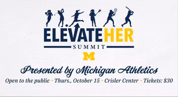 University of Michigan to host Elevate HER Summit celebrating women in sports