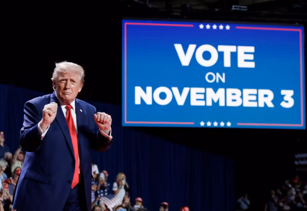 WATCH LIVE: Trump rallies with New York's GOP gubernatorial candidate Bruce Blakeman