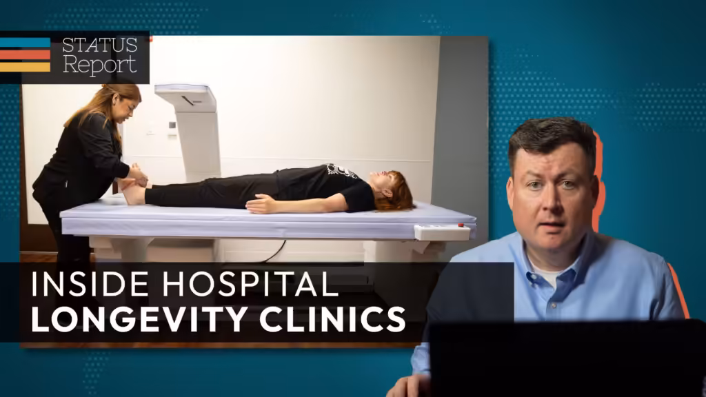What are hospital longevity clinics?
