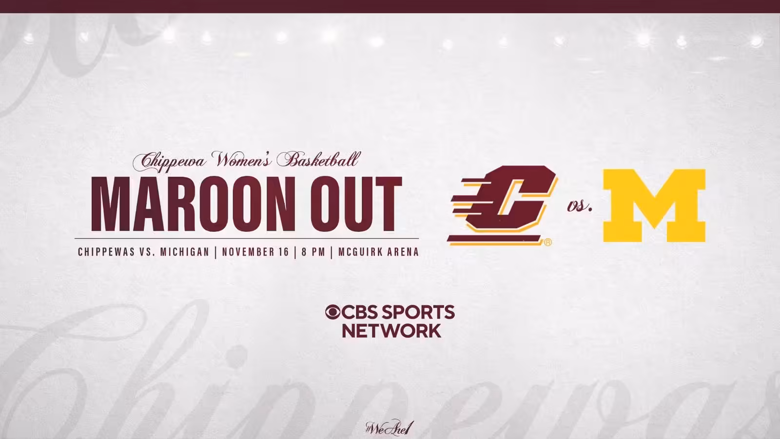 Women’s Basketball to Host Michigan on CBS Sports Network Nov. 16, 8 p.m. ET