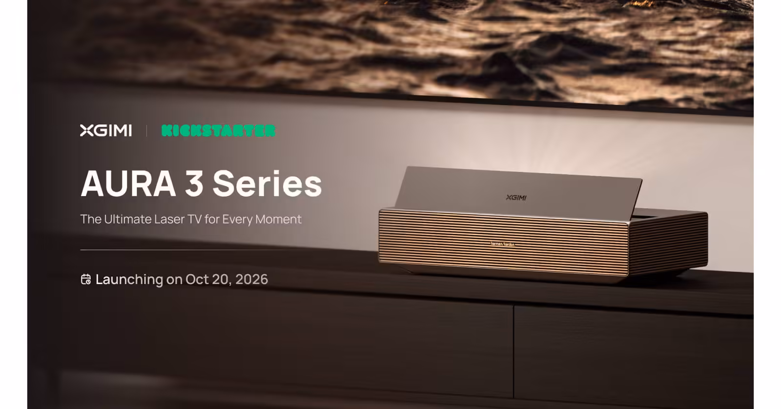 XGIMI Launches AURA 3 Series, Bringing Cinema-Scale Entertainment to the Living Room