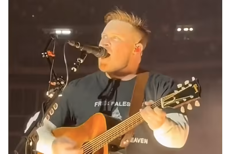Zach Bryan Breaks Record at Kraft's Stadium in Free Palestine Shirt