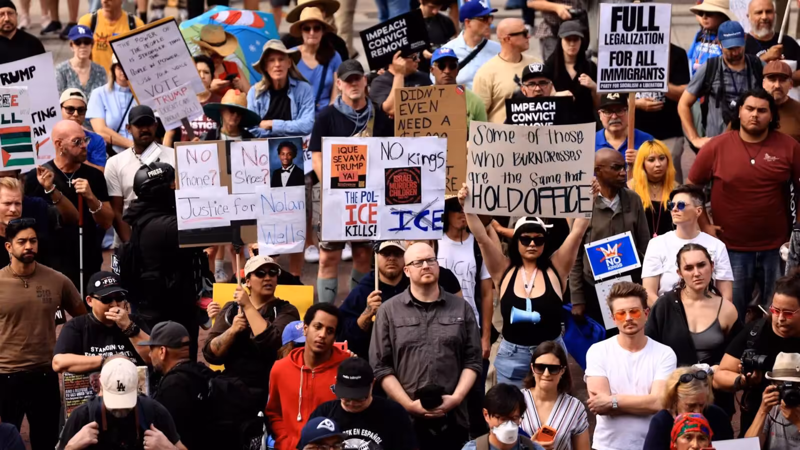 ‘No Kings’ protests spread across the US ahead of midterm elections | Protests